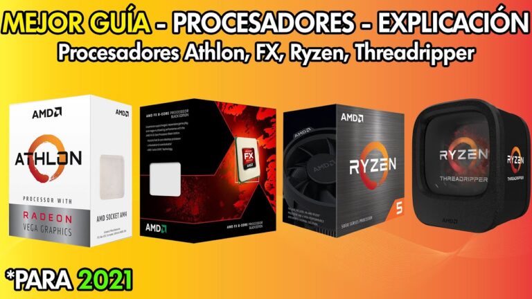 Rendimiento optimizado: El procesador AMD Athlon, una opción concisa y potente