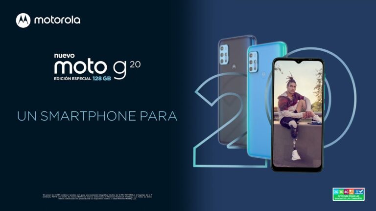 Moto G20 128GB: Rendimiento y almacenamiento mejorados en un smartphone