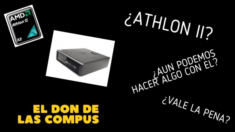 AMD Athlon II: Potencia y Eficiencia en un Solo Procesador