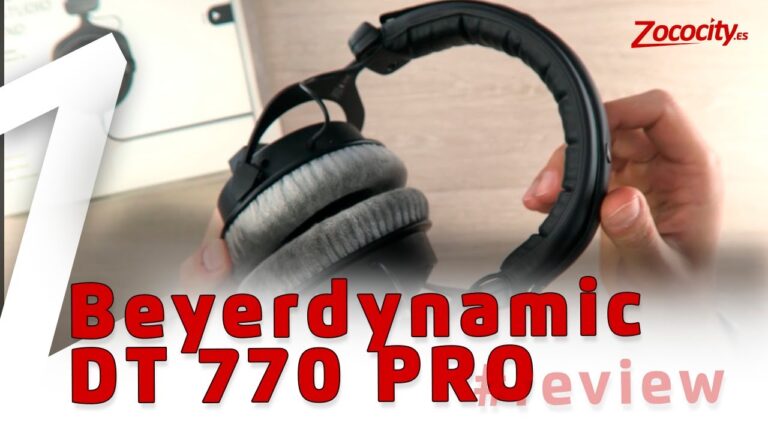 Análisis del Beyerdynamic DT 770: Auriculares de alta calidad con sonido impresionante